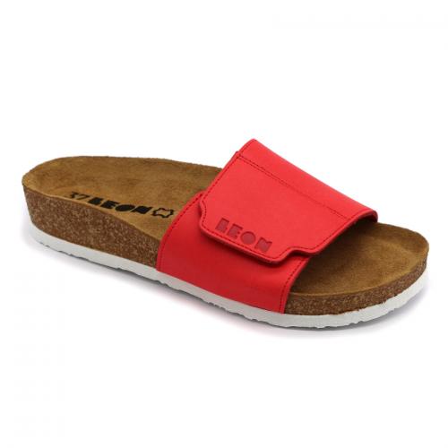 4022 LEON Comfort női bőr papucs