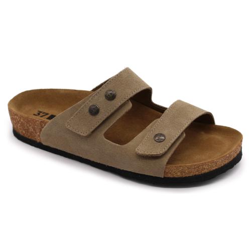 4050 LEON Comfort női bőr papucs