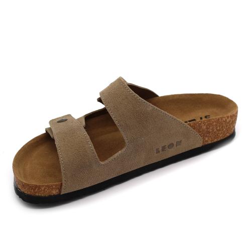 4050 LEON Comfort női bőr papucs
