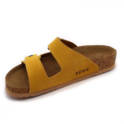 4050 LEON Comfort női bőr papucs