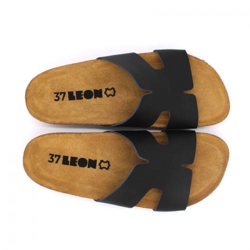 4054 LEON Comfort női bőr papucs
