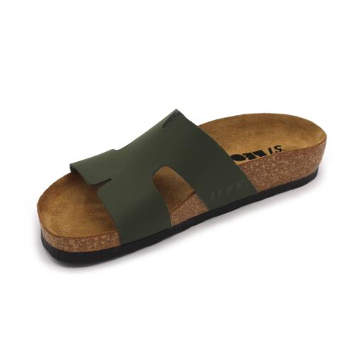 4054 LEON Comfort női bőr papucs
