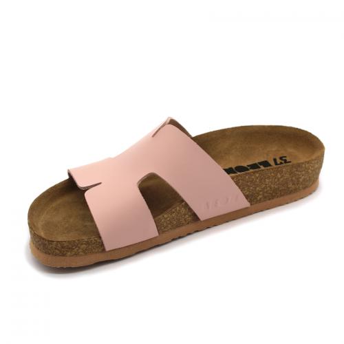 4054 LEON Comfort női bőr papucs