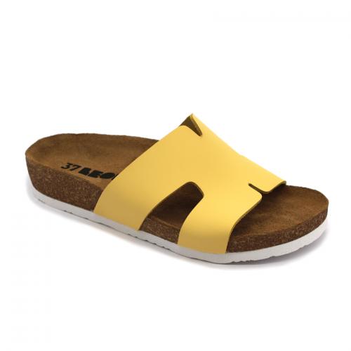 4054 LEON Comfort női bőr papucs