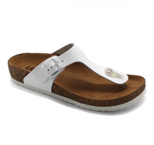 4080 LEON Comfort női bőr papucs