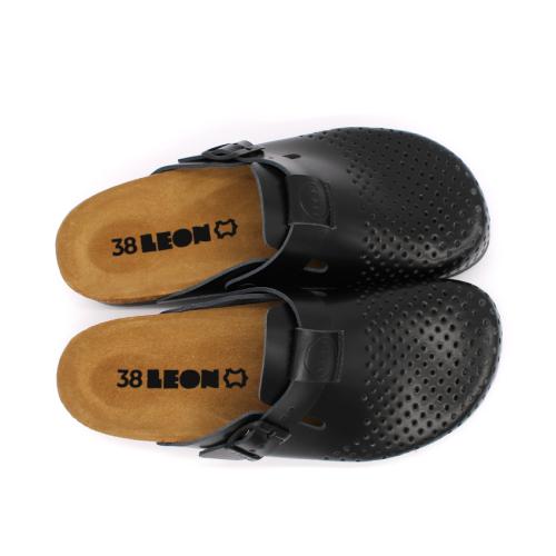 4250 LEON Comfort női bőr klumpa