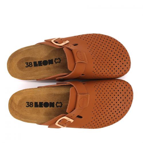 4250 LEON Comfort női bőr klumpa