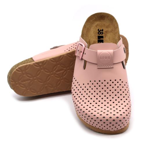 4250 LEON Comfort női bőr klumpa