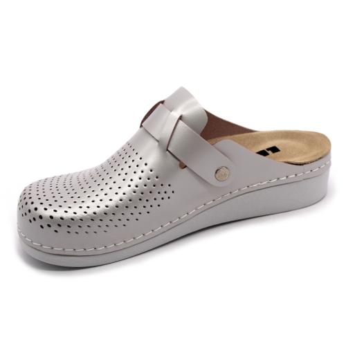 5001 LEON Comfort női bőr klumpa