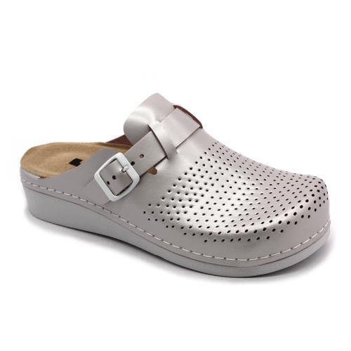 5001 LEON Comfort női bőr klumpa