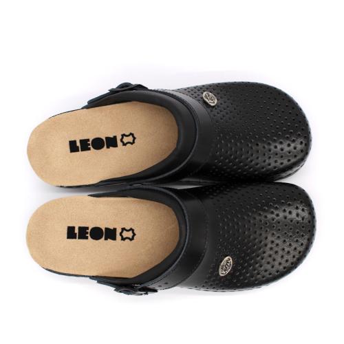 5002 LEON Comfort női bőr klumpa