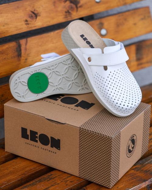 500 LEON Comfort női bőr klumpa