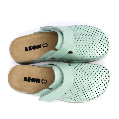 500 LEON Comfort női bőr klumpa