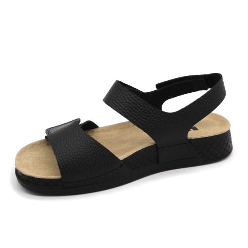 520 LEON Comfort női bőr szandál