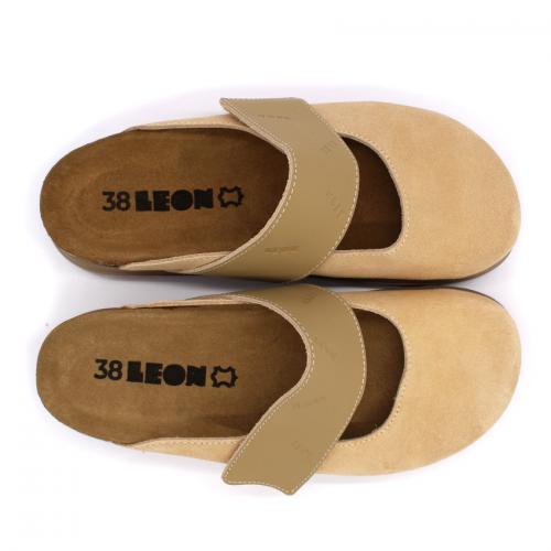 6002 LEON Comfort női bőr klumpa