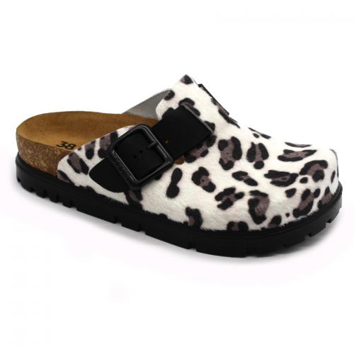 6003 LEON Comfort női bőr klumpa