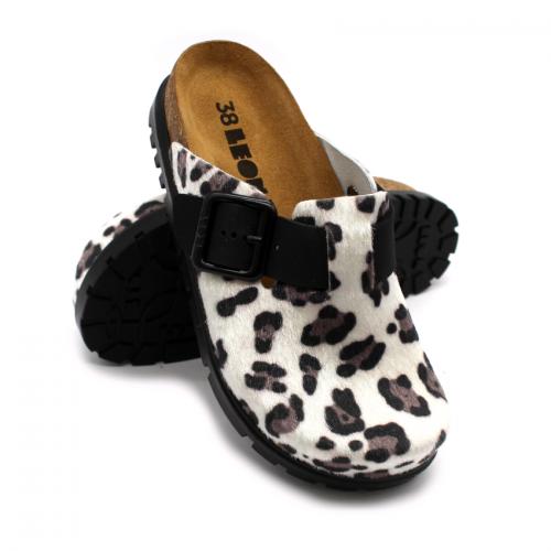 6003 LEON Comfort női bőr klumpa