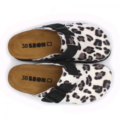 6003 LEON Comfort női bőr klumpa