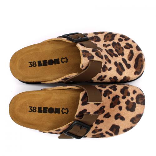 6003 LEON Comfort női bőr klumpa