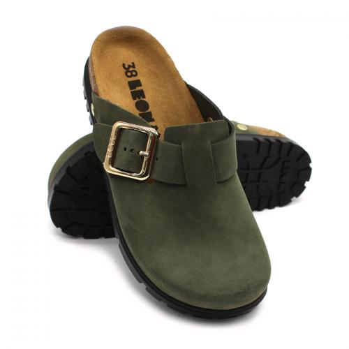6006 LEON Comfort női bőr klumpa