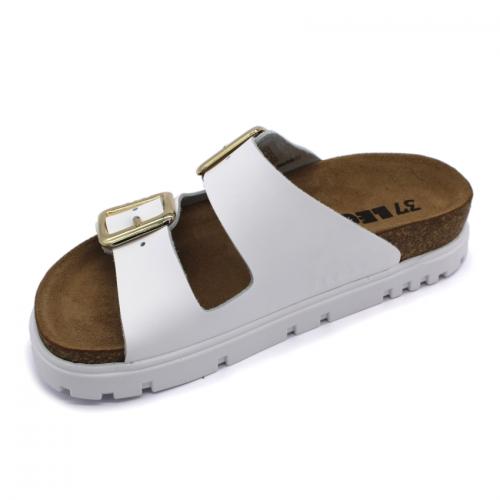 6010 LEON Comfort női bőr papucs