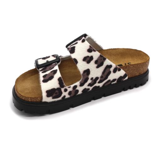 6013 LEON Comfort női bőr papucs