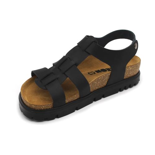 6300 LEON Comfort női bőr szandál