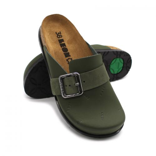 7000  LEON Comfort női bőr klumpa