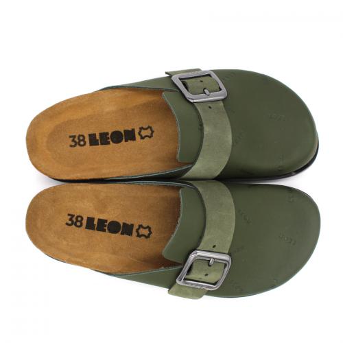 7000  LEON Comfort női bőr klumpa