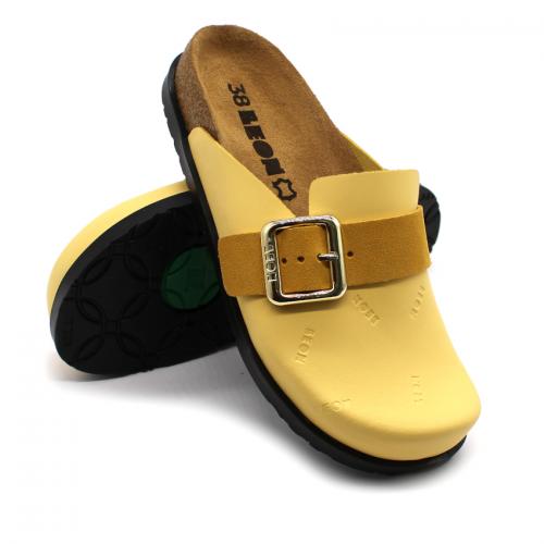 7000  LEON Comfort női bőr klumpa