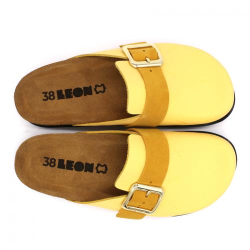 7000  LEON Comfort női bőr klumpa