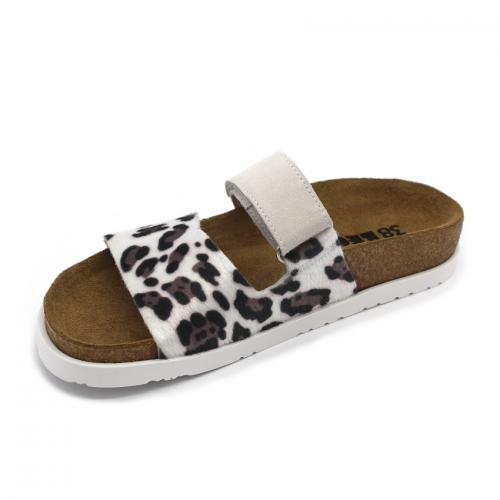 7021 LEON Comfort női bőr papucs