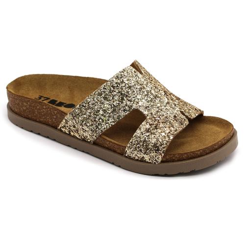 7030 LEON Comfort női bőr papucs