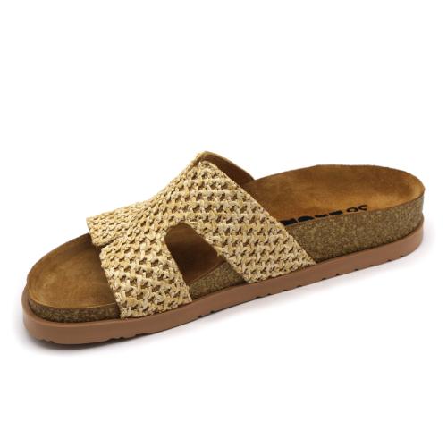 7031 LEON Comfort női bőr papucs