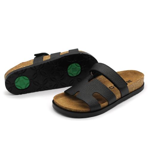 7032 LEON Comfort női bőr papucs
