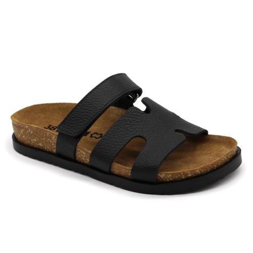 7032 LEON Comfort női bőr papucs