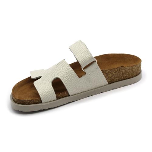 7032 LEON Comfort női bőr papucs
