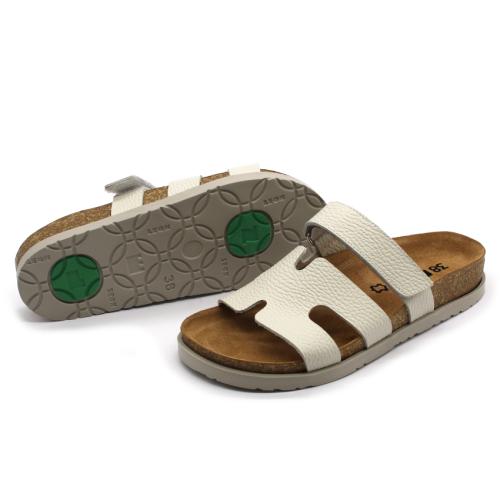 7032 LEON Comfort női bőr papucs