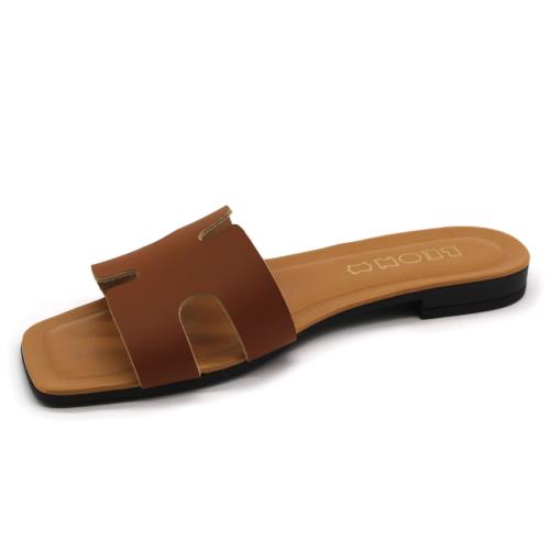 8003 LEON Comfort női bőr papucs