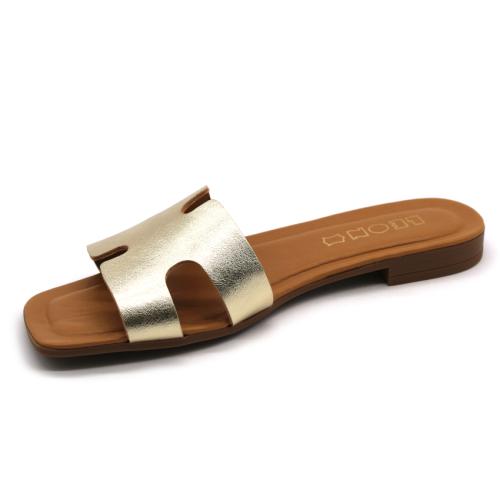 8003 LEON Comfort női bőr papucs