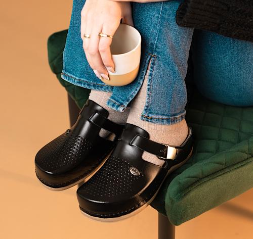 900 LEON Comfort női bőr klumpa