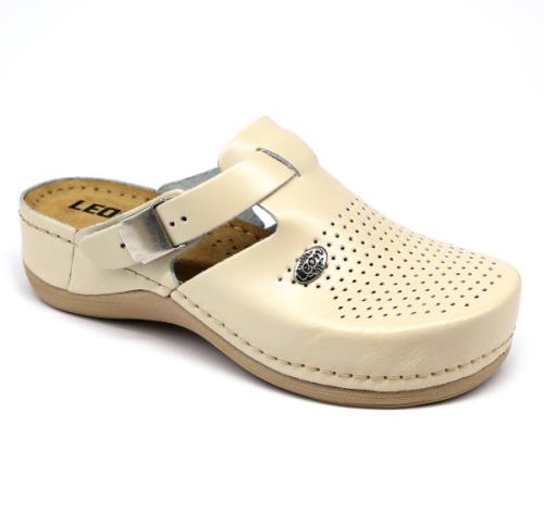 900 LEON Comfort női bőr klumpa