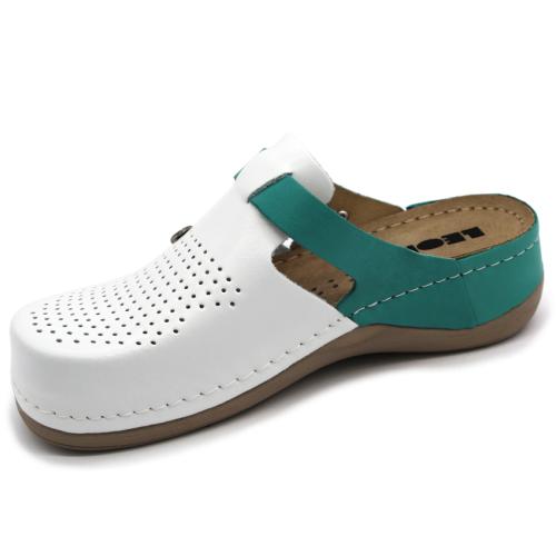 901 LEON Comfort női bőr klumpa