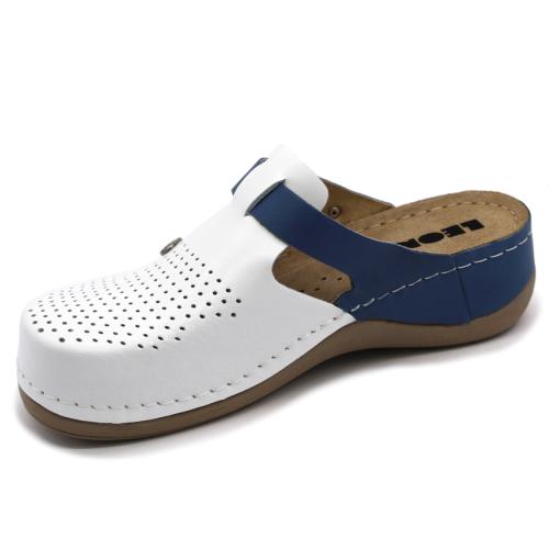 901 LEON Comfort női bőr klumpa