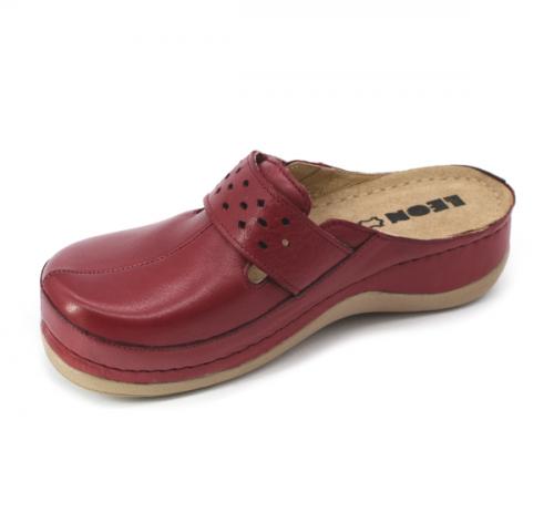 902 LEON Comfort női bőr klumpa