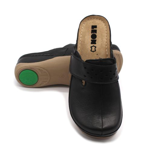 902 LEON Comfort női bőr klumpa