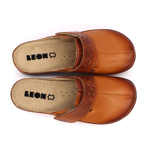 902 LEON Comfort női bőr klumpa