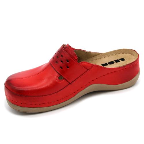 902 LEON Comfort női bőr klumpa