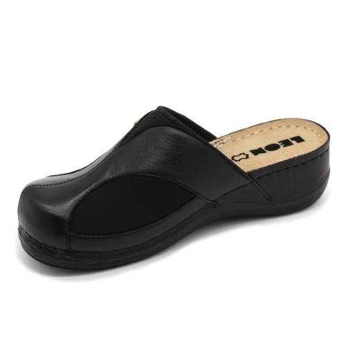 912 LEON Comfort női bőr klumpa