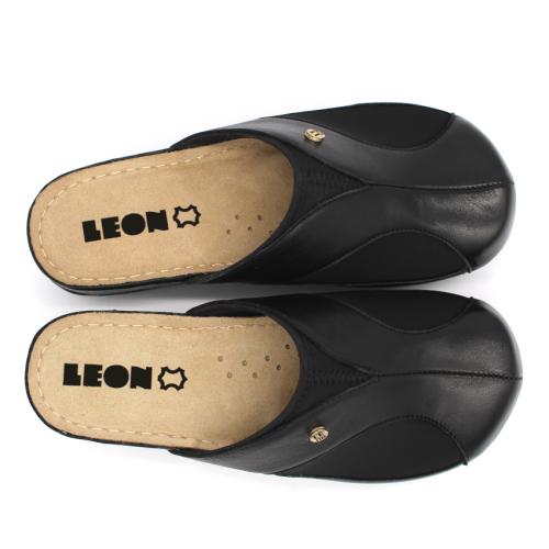912 LEON Comfort női bőr klumpa